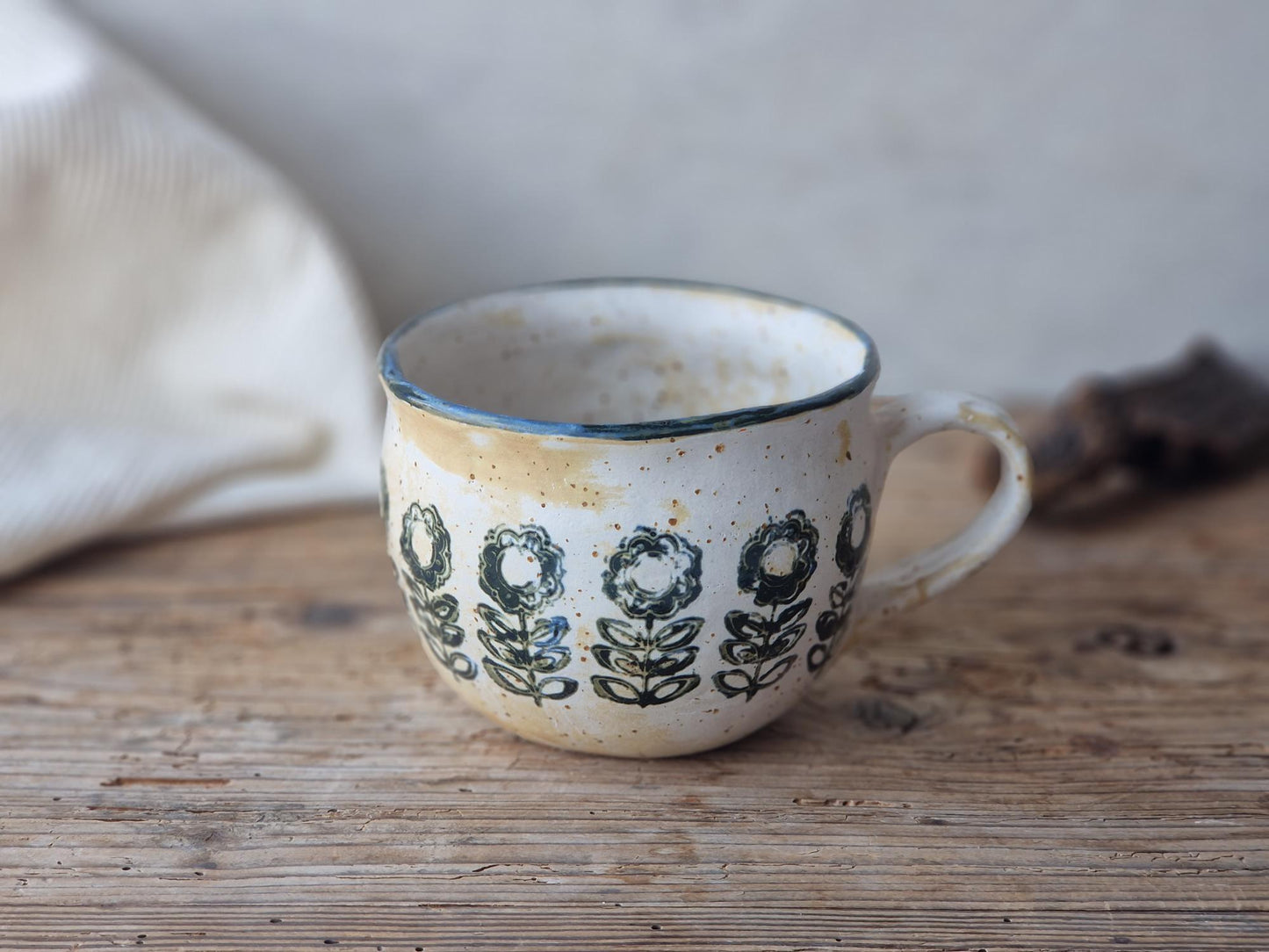 Slightly Flawed: Floral Mug No. 1
