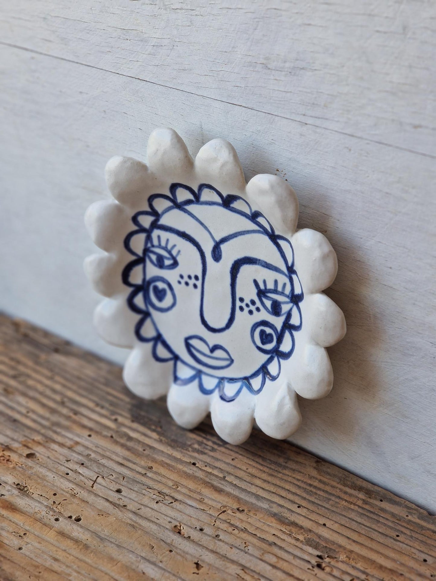 Bella Mathilda - ceramic wall art