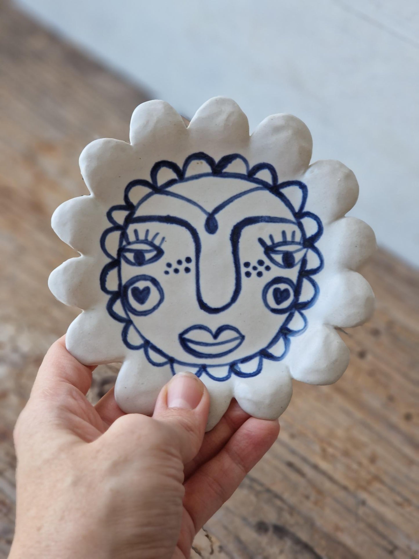 Bella Mathilda - ceramic wall art