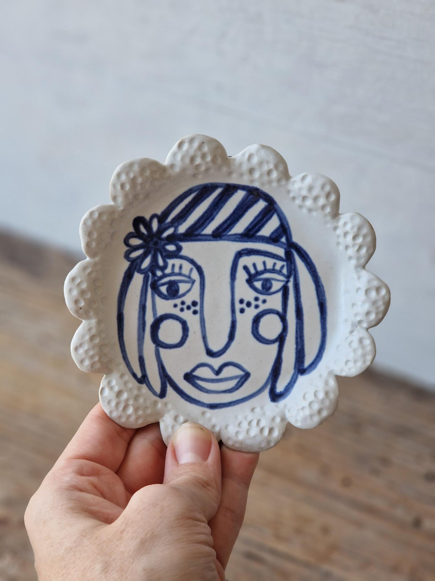 Bella Christina - ceramic wall art