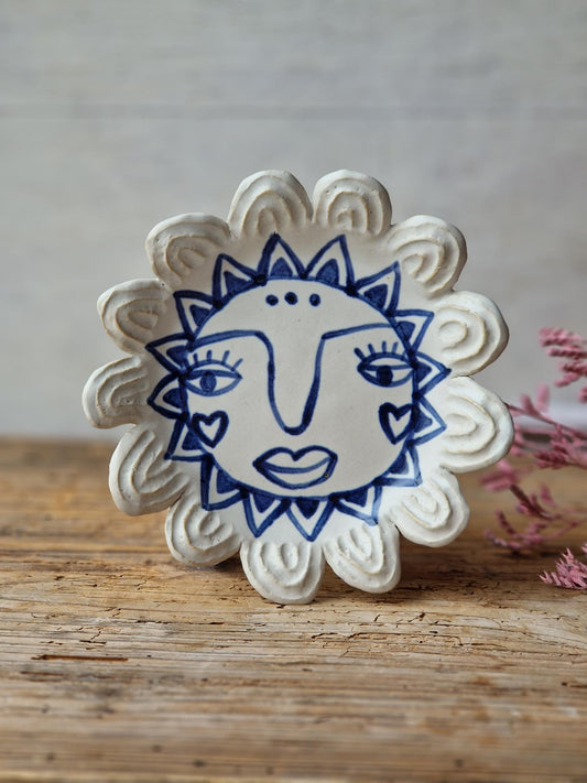 Bella Monica - ceramic wall art