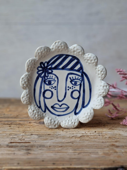Bella Christina - ceramic wall art