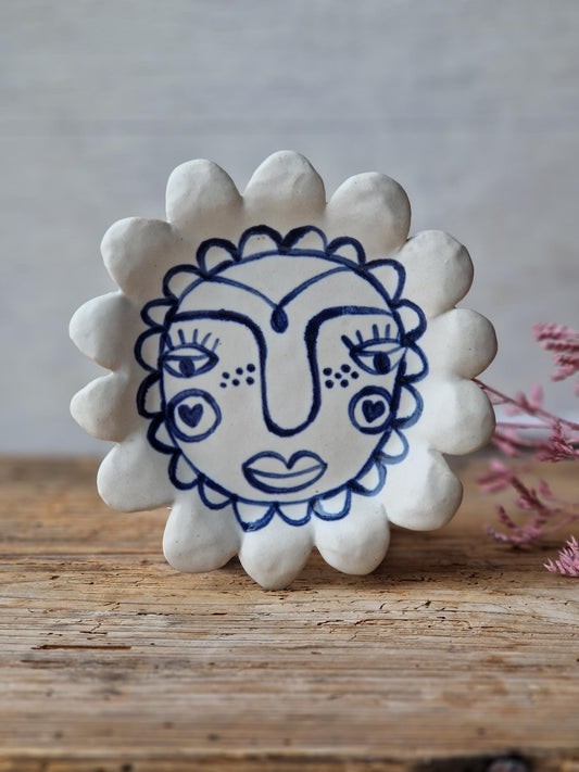 Bella Mathilda - ceramic wall art