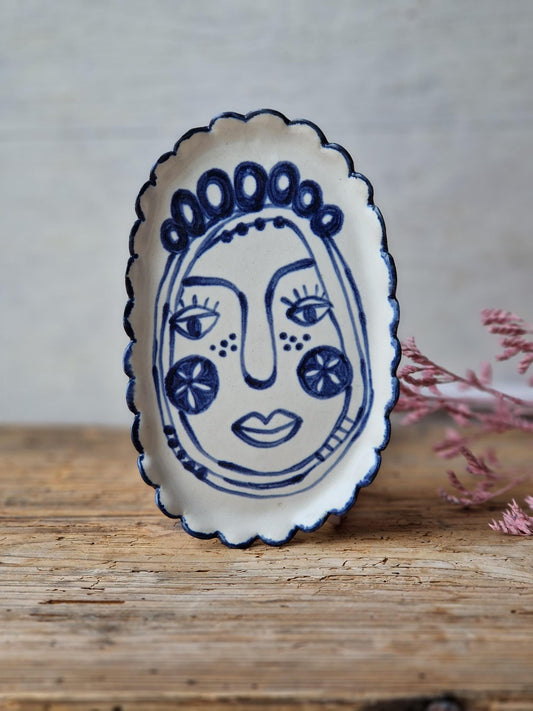 Bella Anna - ceramic wall art