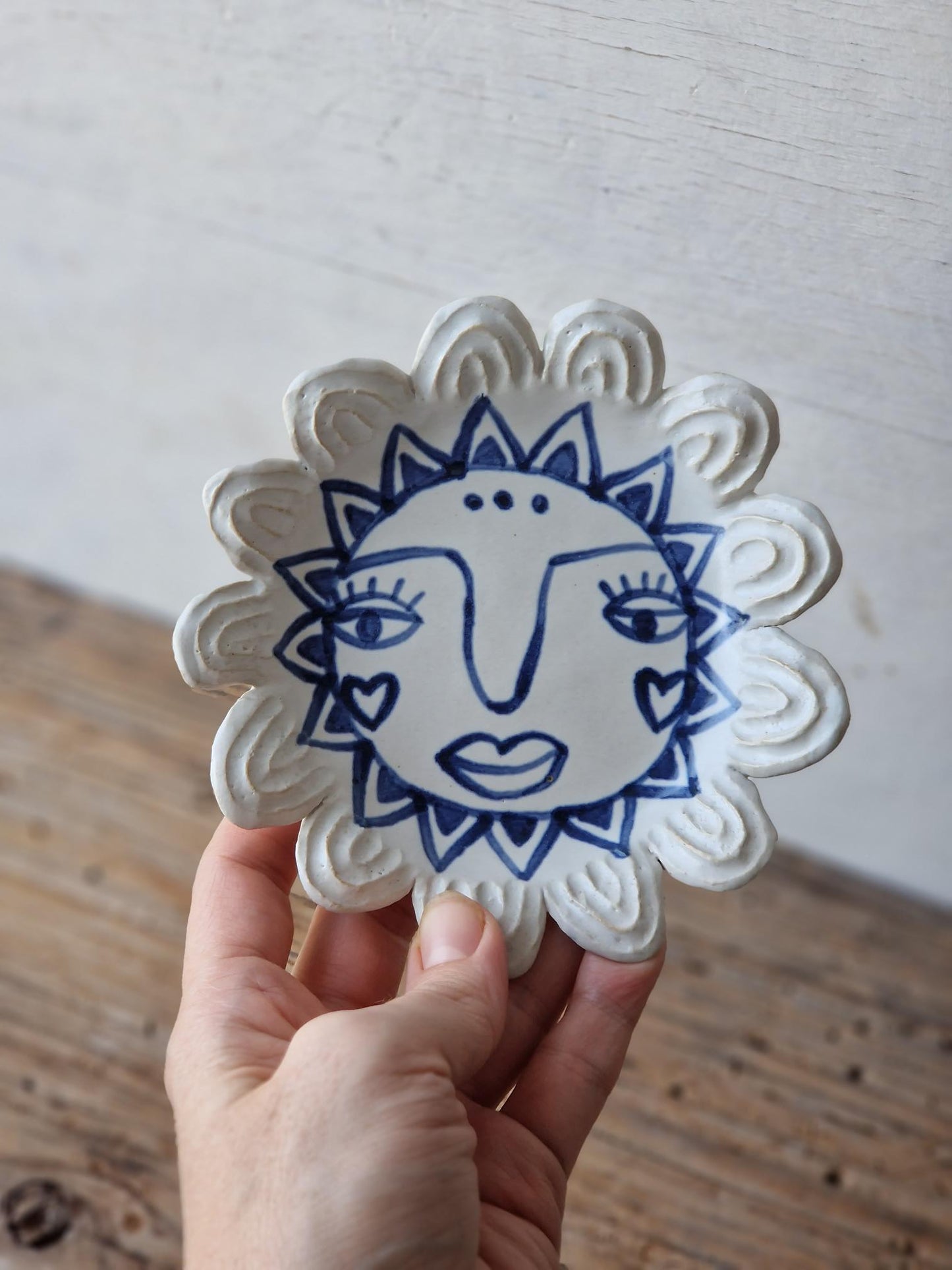 Bella Monica - ceramic wall art