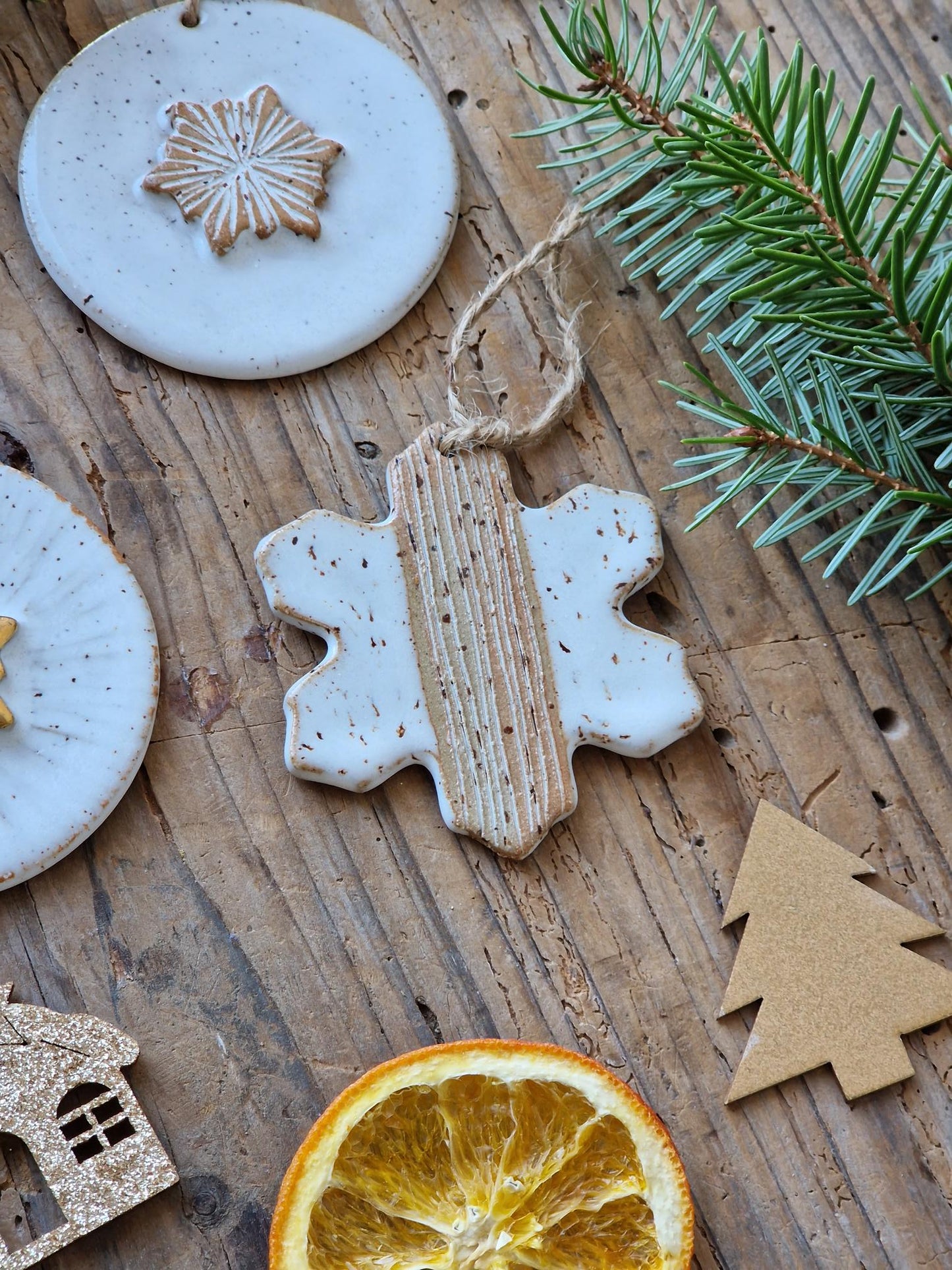 SET of 4 Christmas decorations