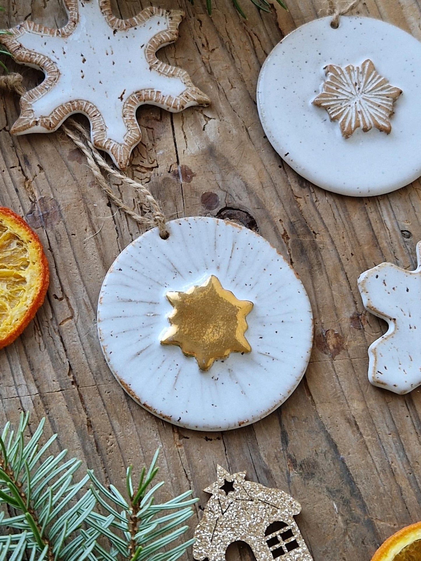 SET of 4 Christmas decorations