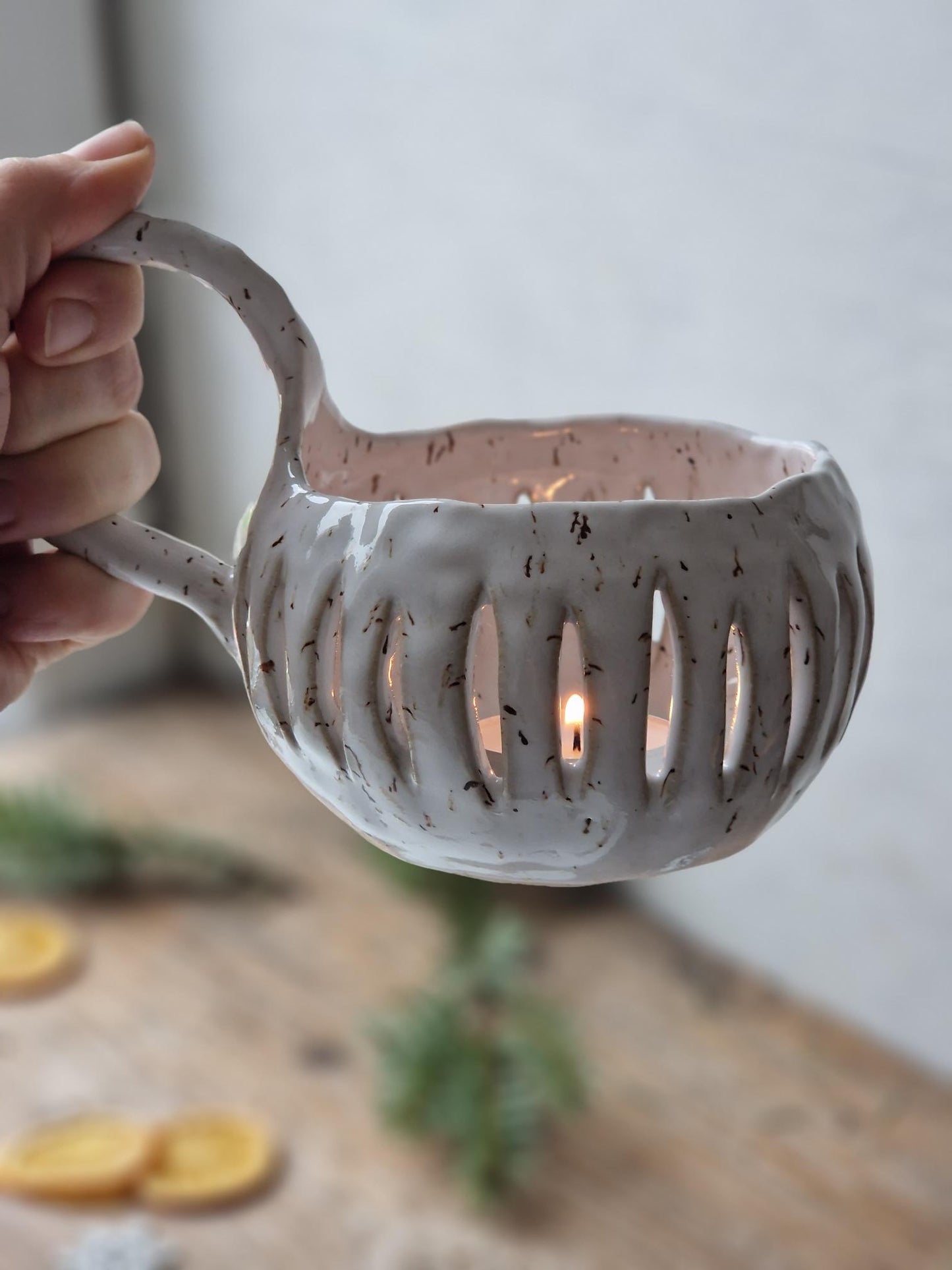 Ceramic lantern Nr. 1