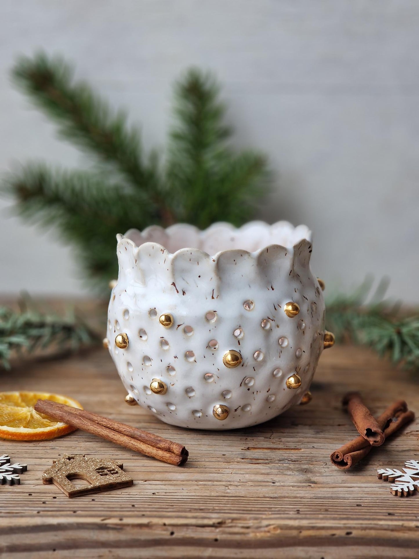 Ceramic luminary Nr. 1