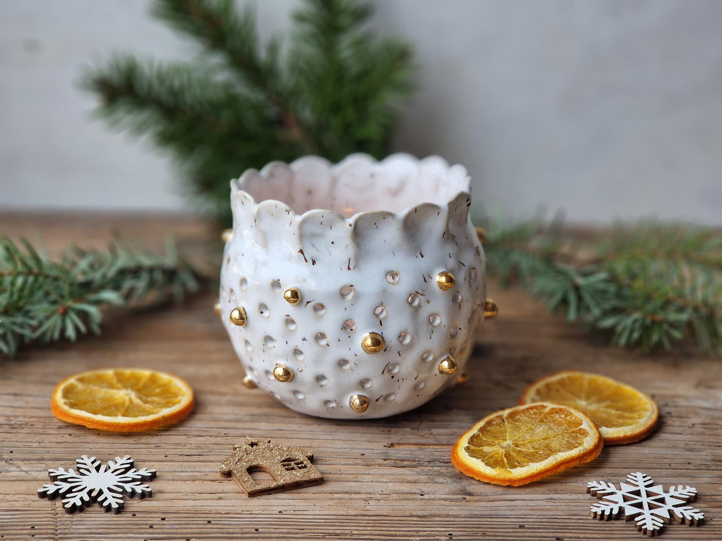 Ceramic luminary Nr. 1