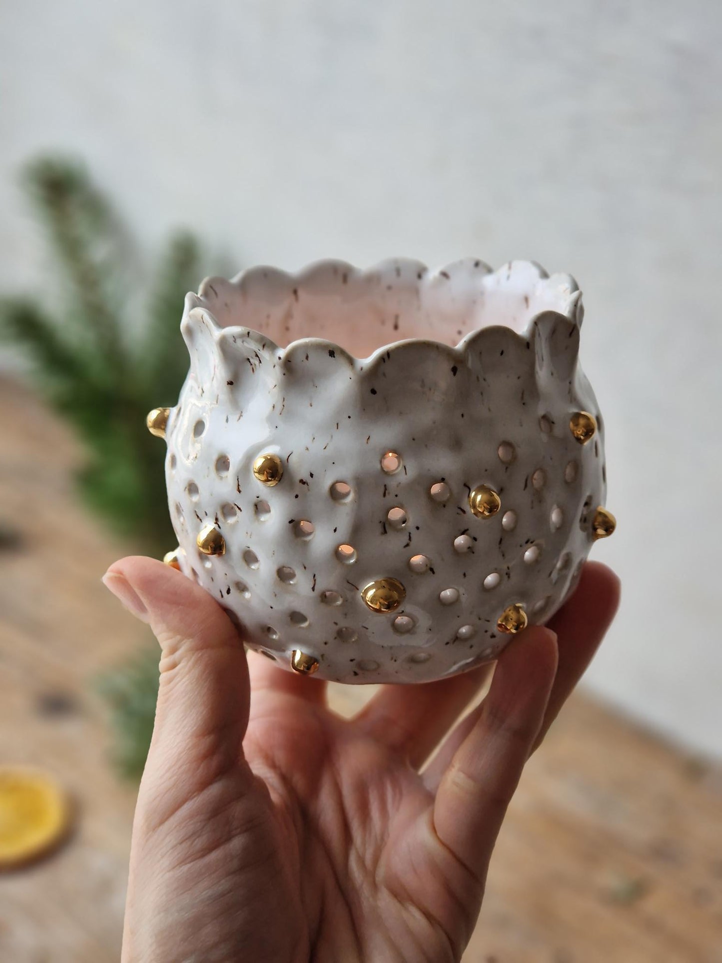 Ceramic luminary Nr. 1