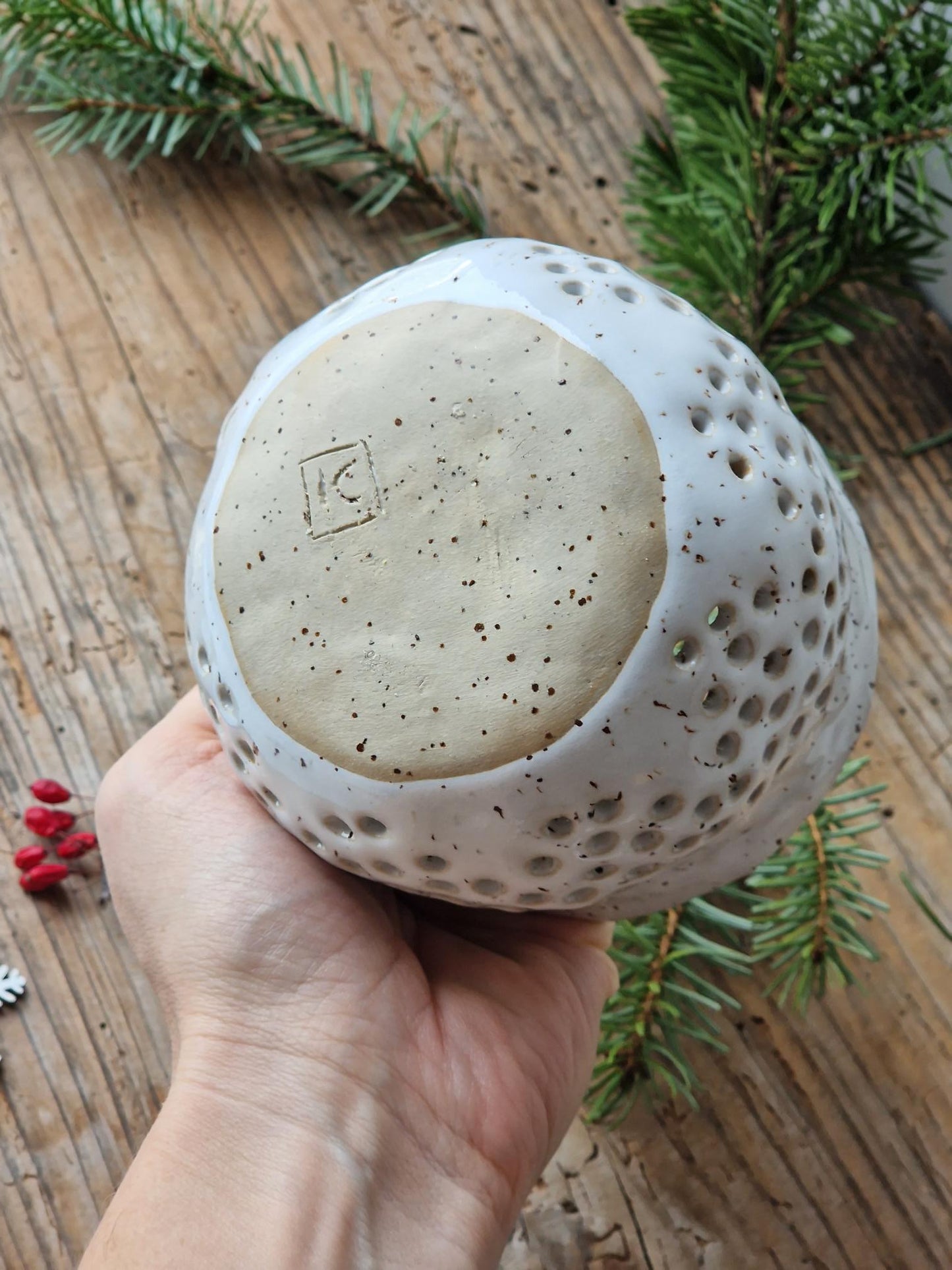 Ceramic luminary Nr. 4