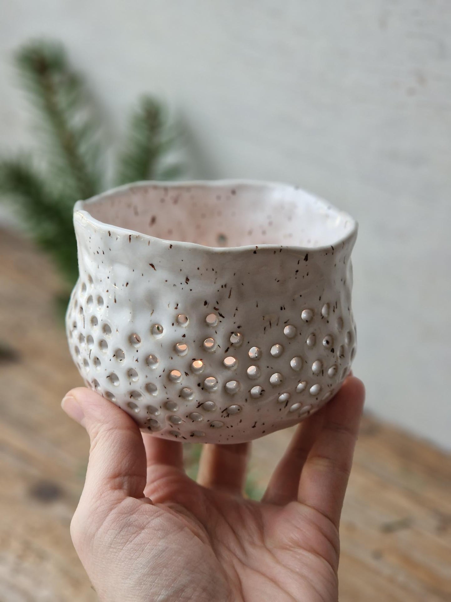 Ceramic luminary Nr. 4