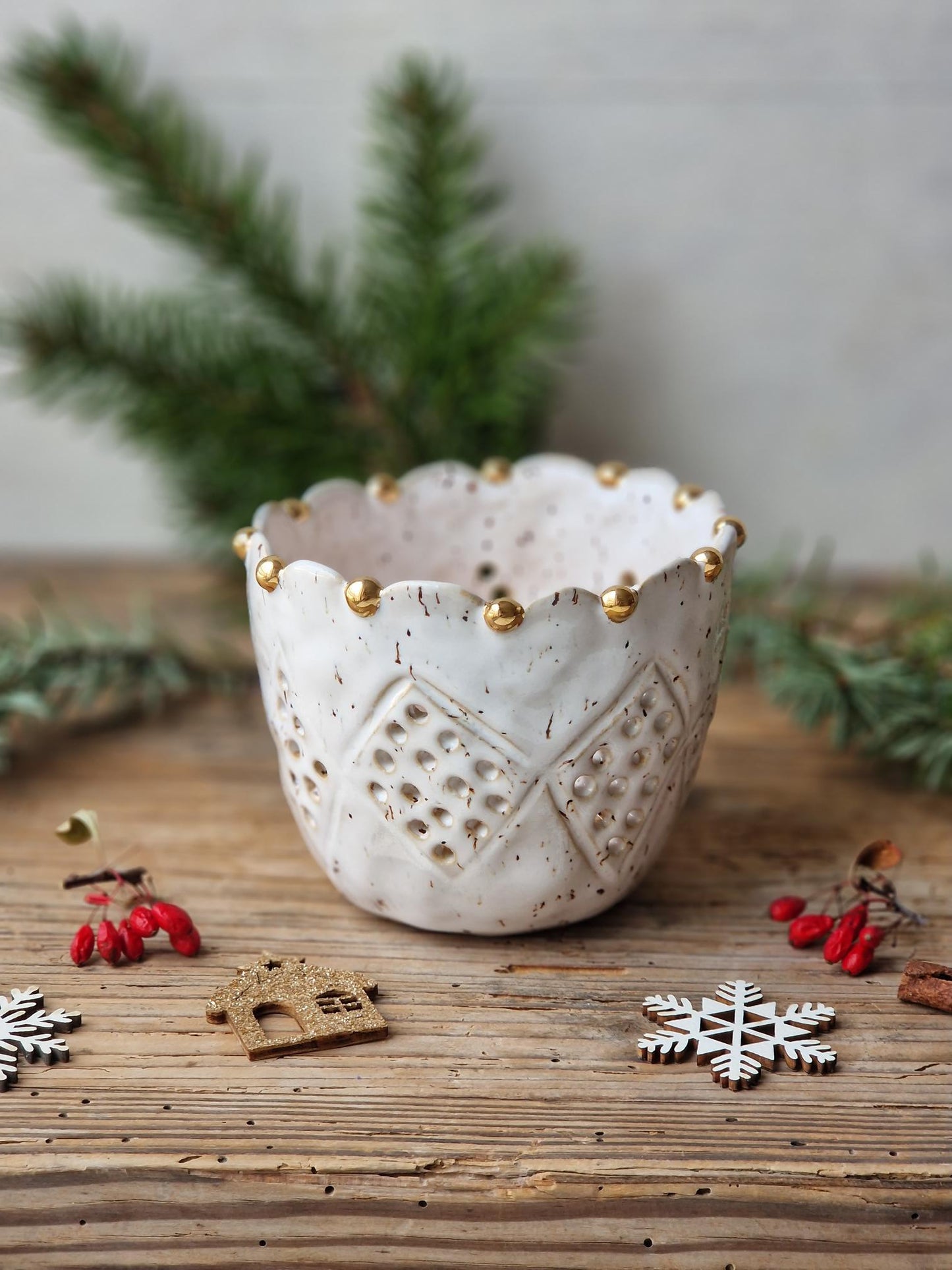 Ceramic luminary Nr. 3