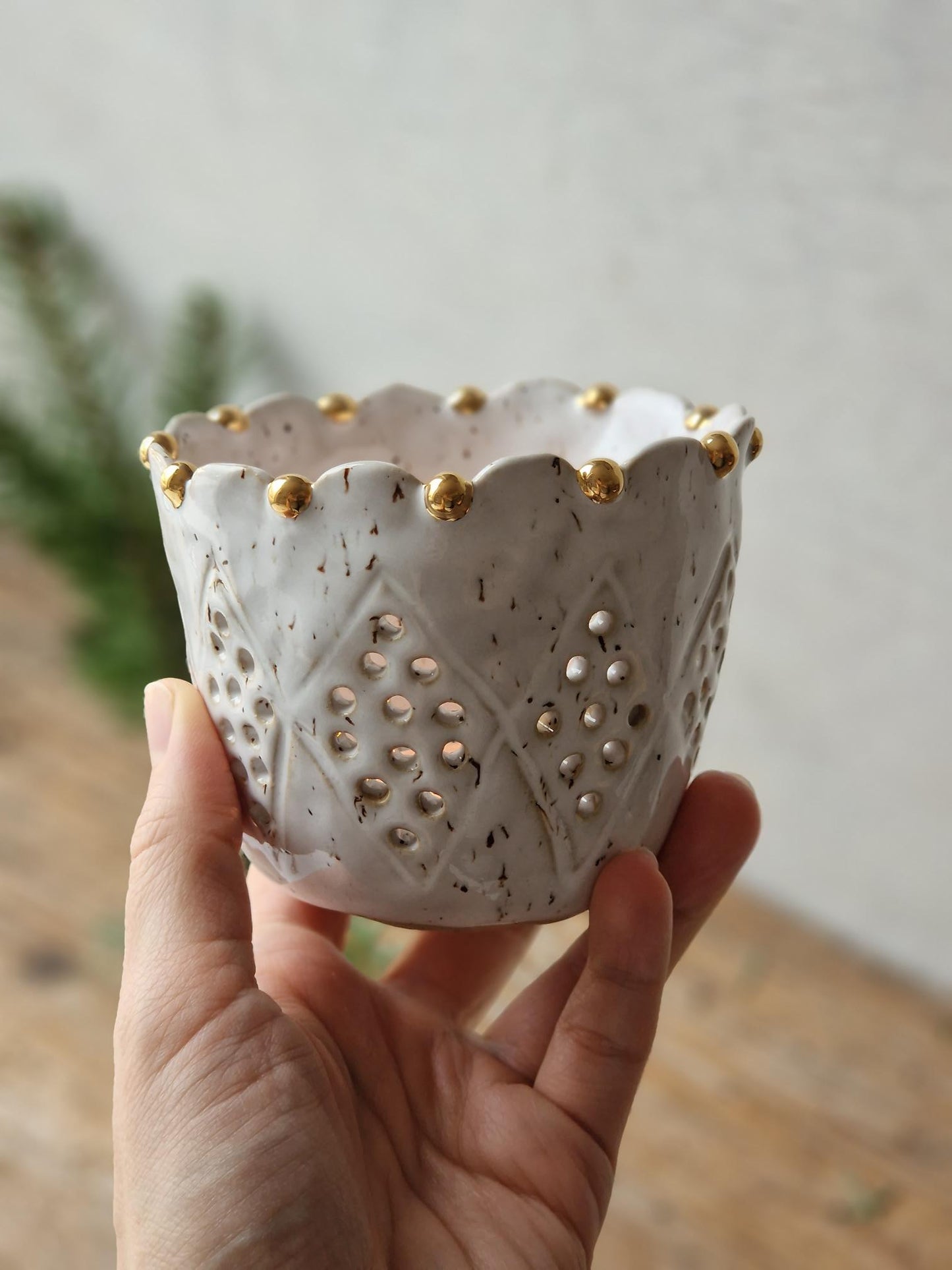 Ceramic luminary Nr. 3