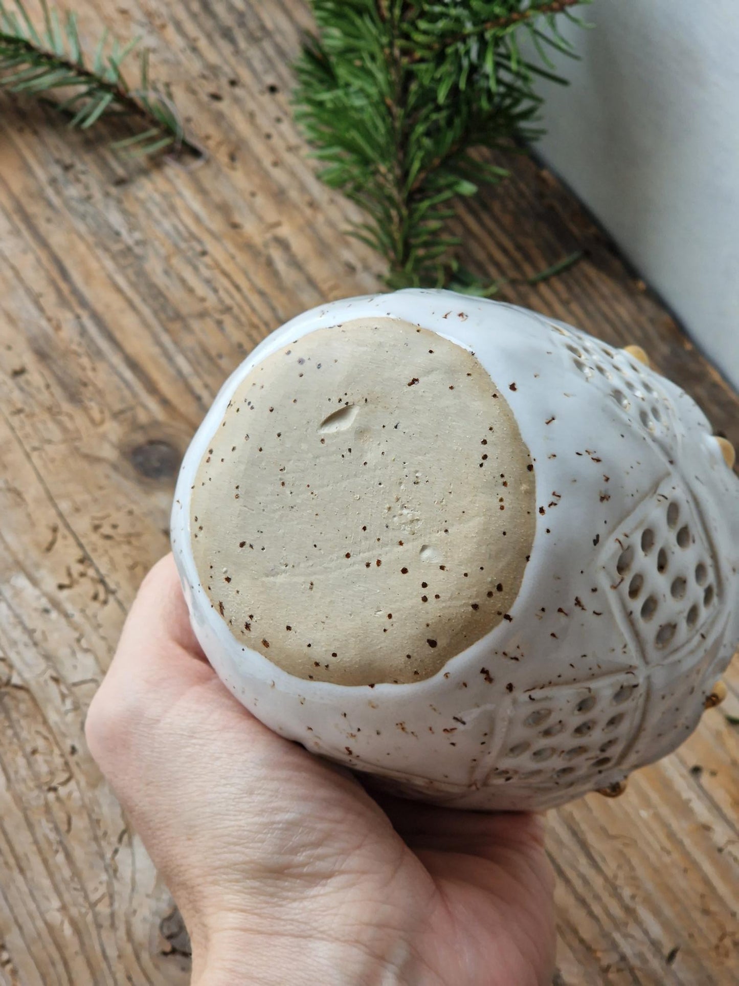 Ceramic luminary Nr. 3