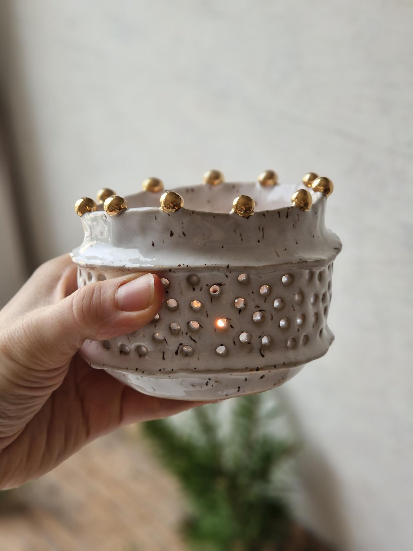 Ceramic luminary Nr. 2