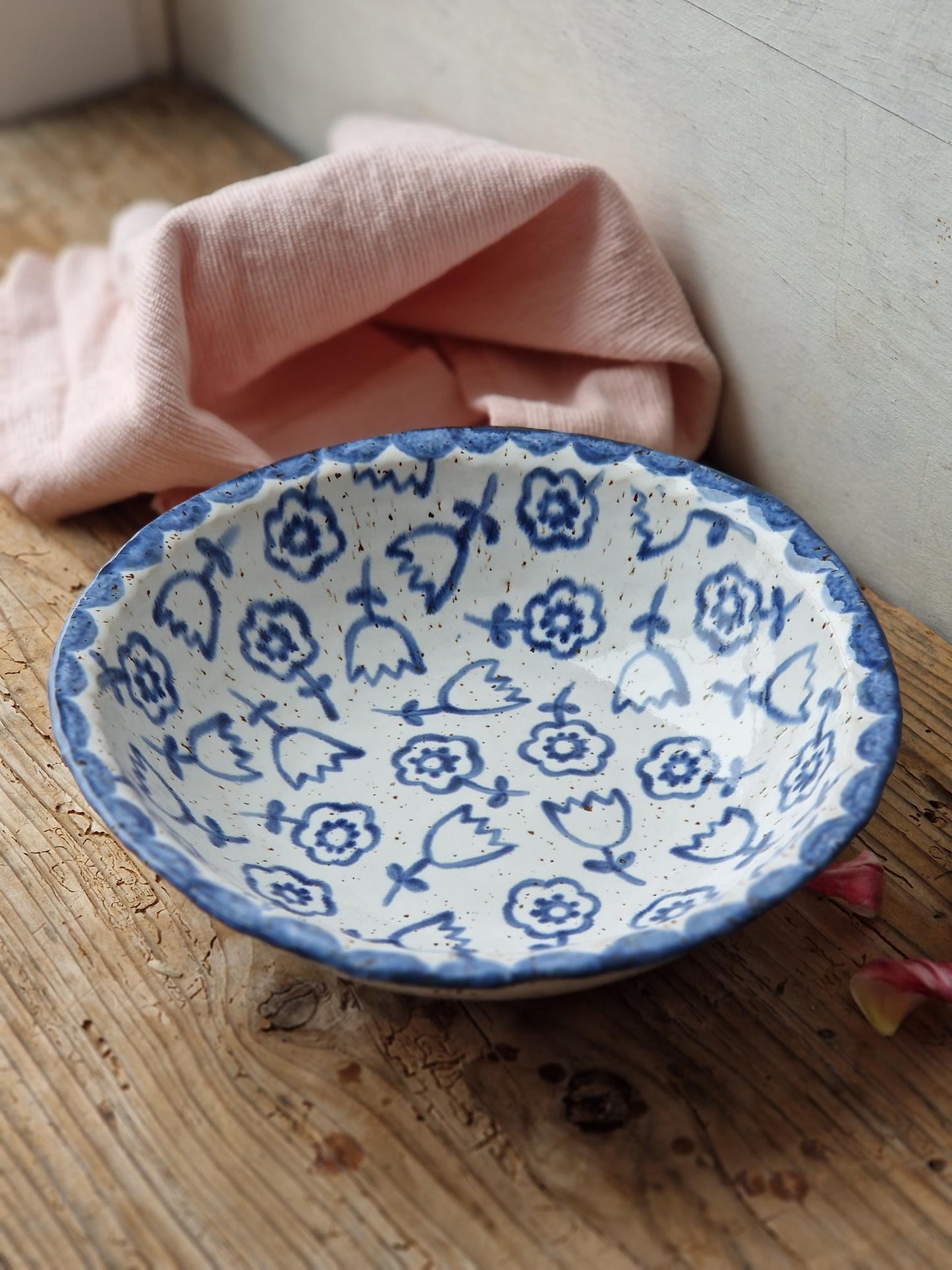 Pasta bowl handpainted Nr. 53