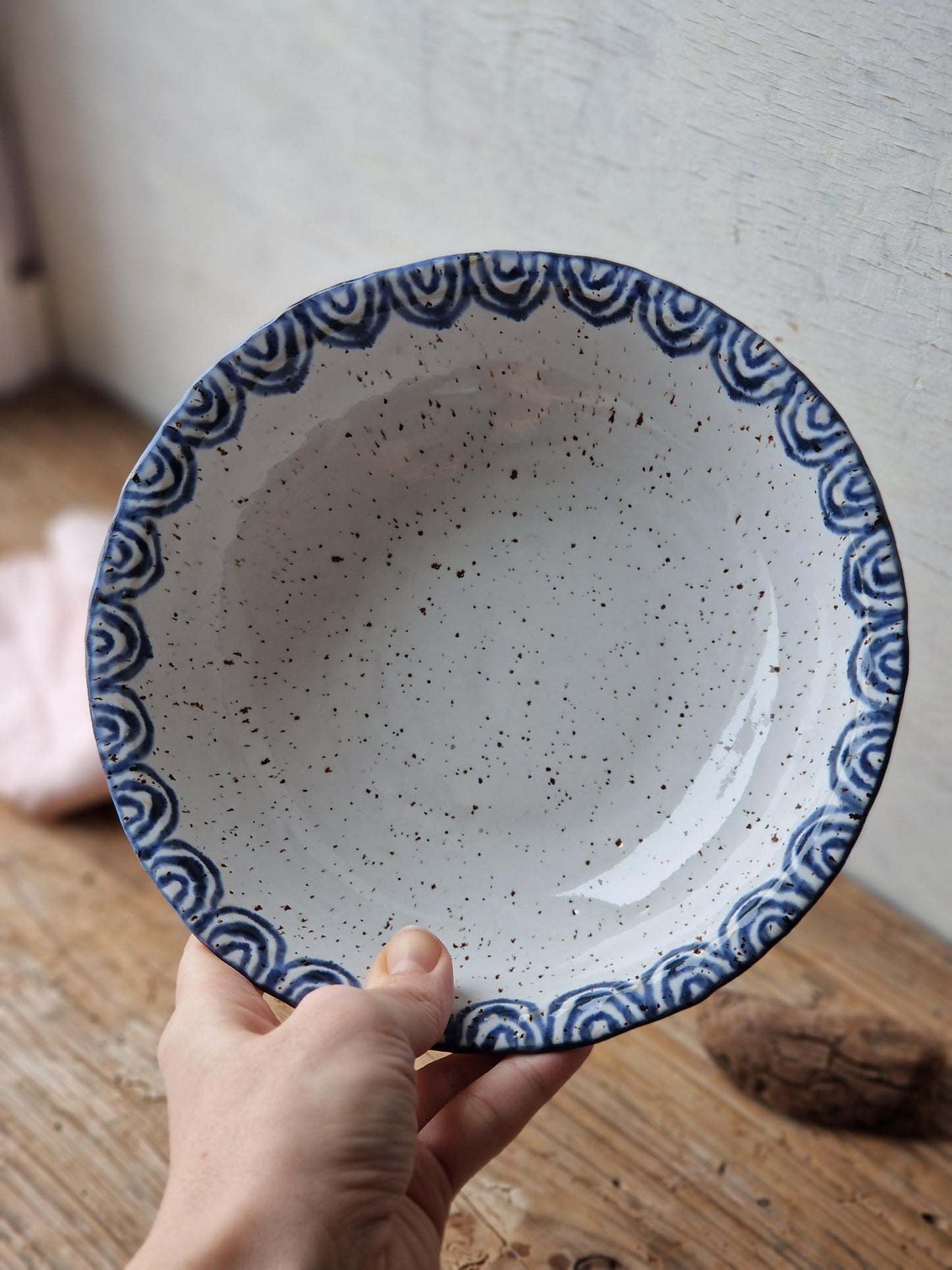 Pasta bowl handpainted Nr. 50