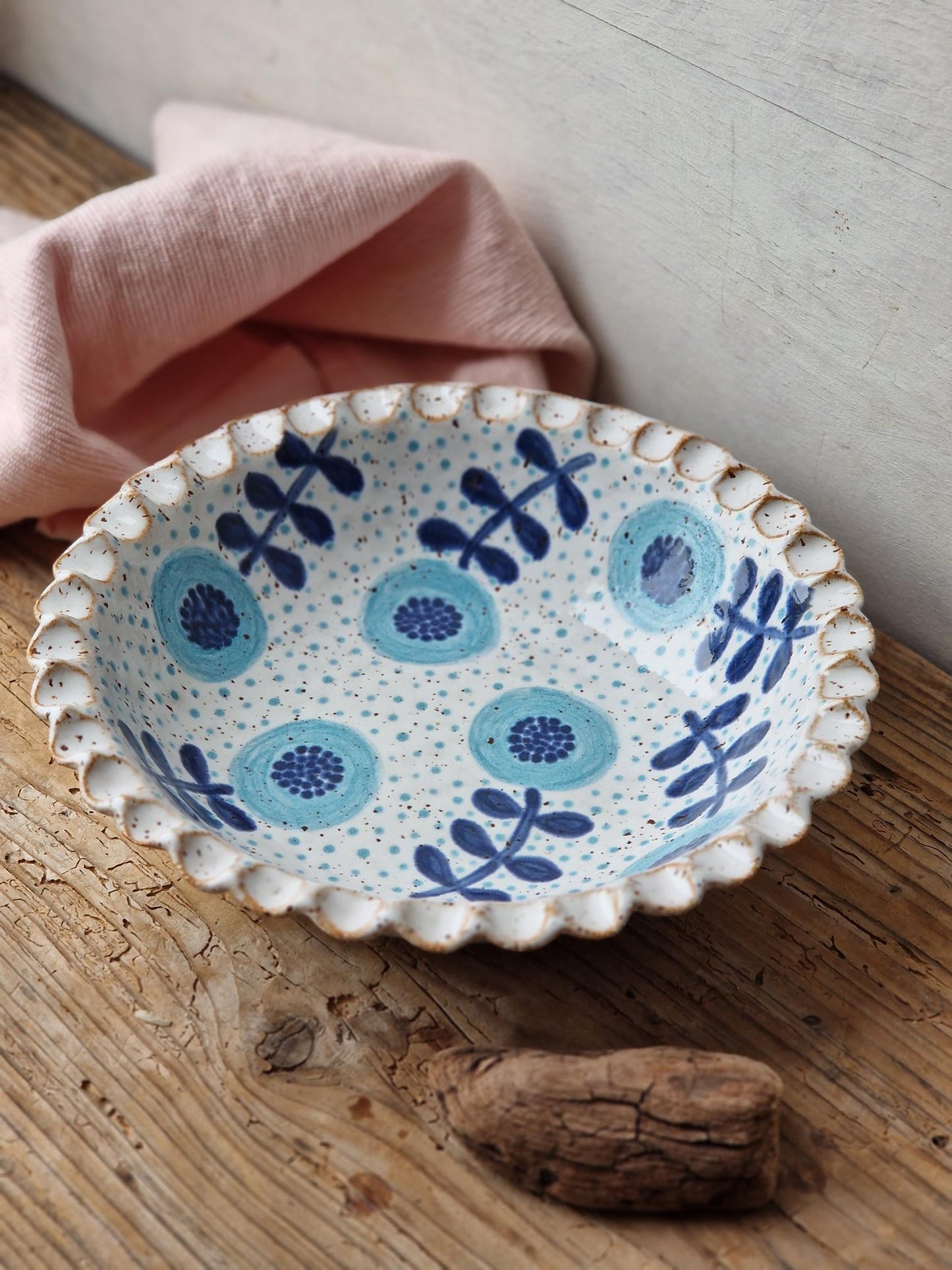 Pasta bowl handpainted Nr. 51