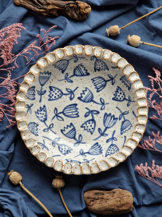 Pasta bowl handpainted Nr. 54