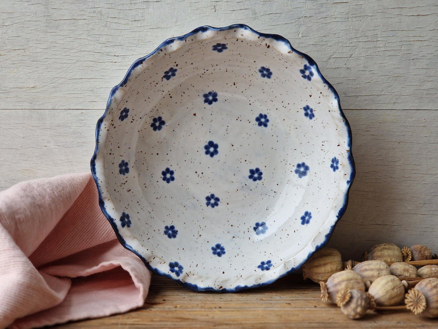Pasta bowl handpainted Nr. 57