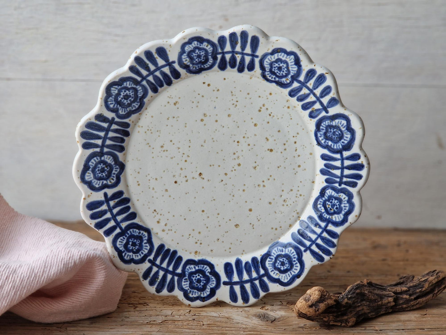 Floral side plate Nr 1