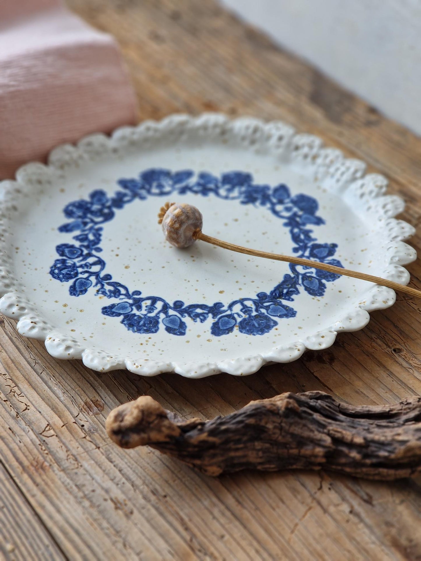 Floral side plate Nr 3