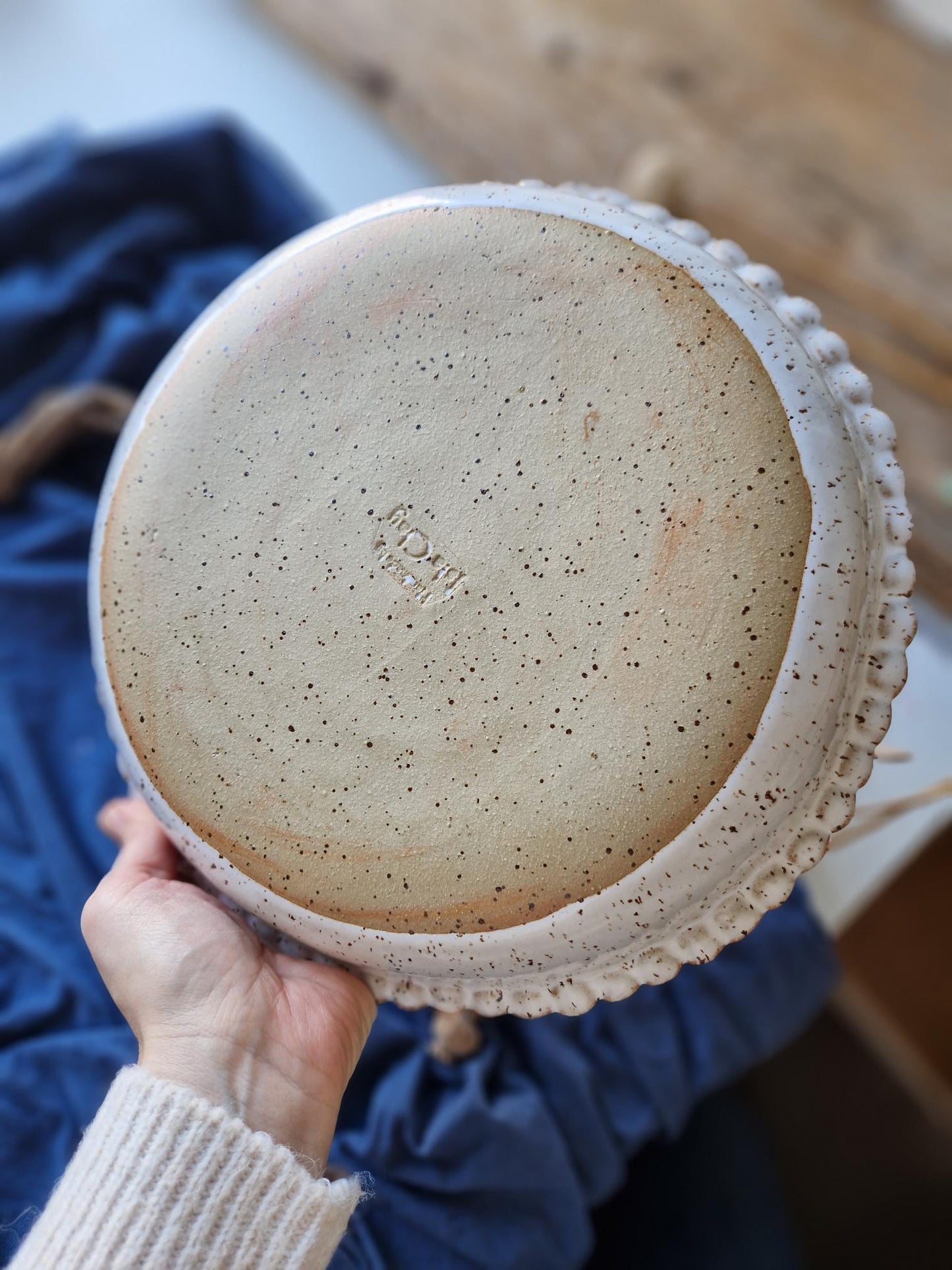 Large floral bowl