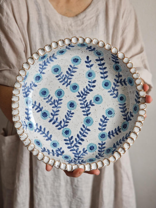 Large floral bowl