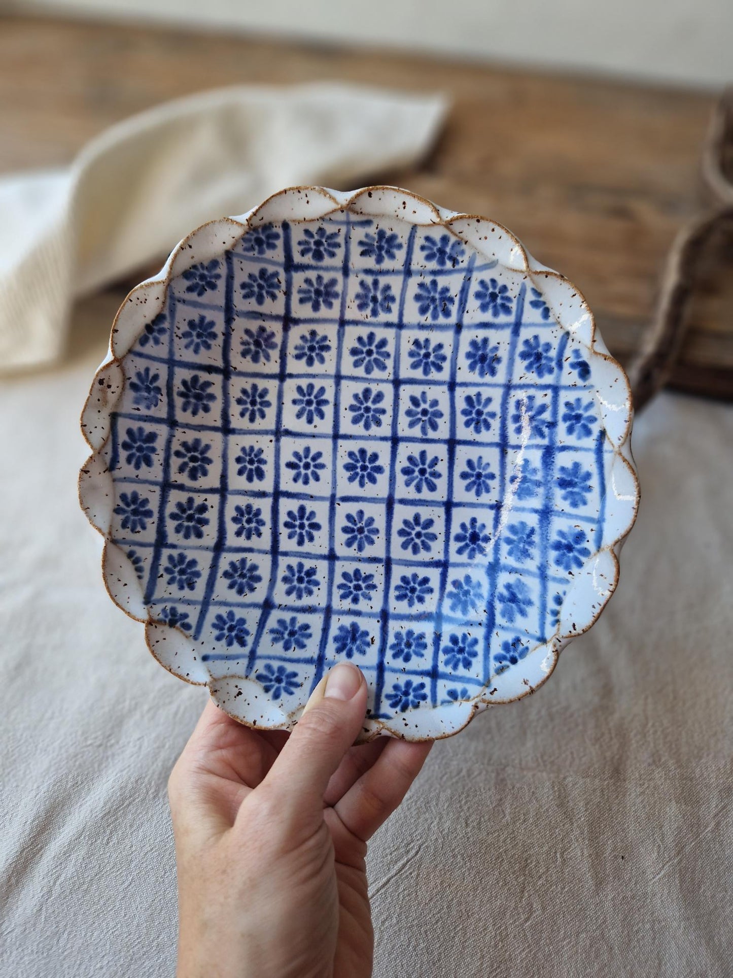 Pasta bowl handpainted Nr. 65