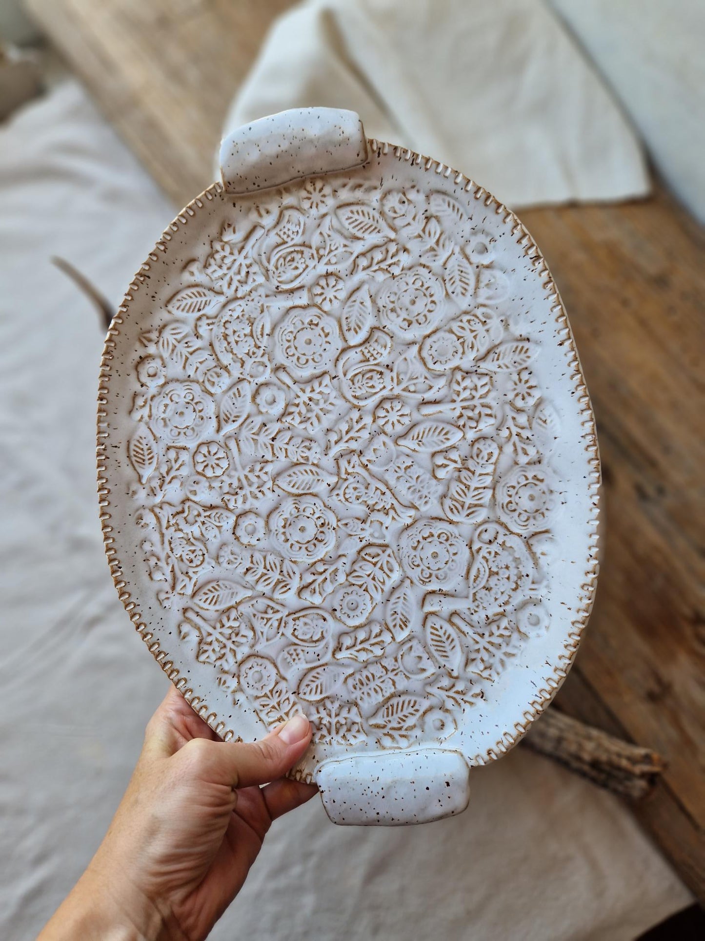Folk Art Serving Tray Nr. 6