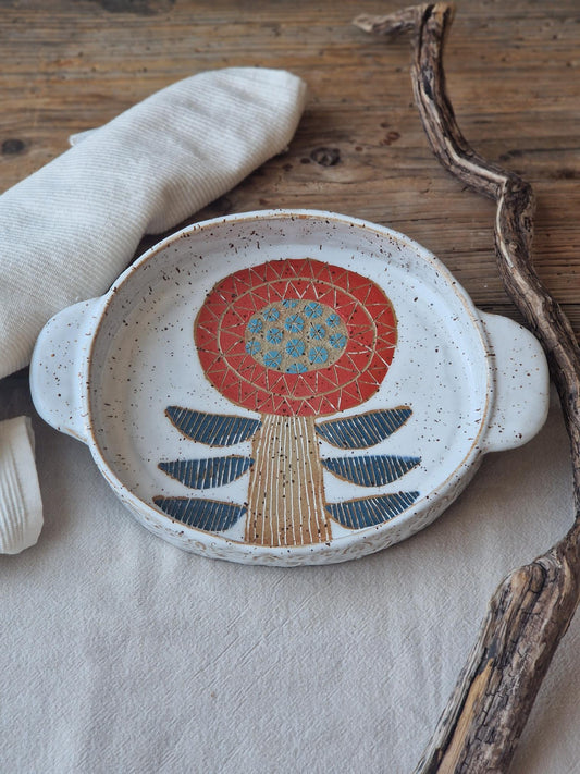 Floral Tray with Handles