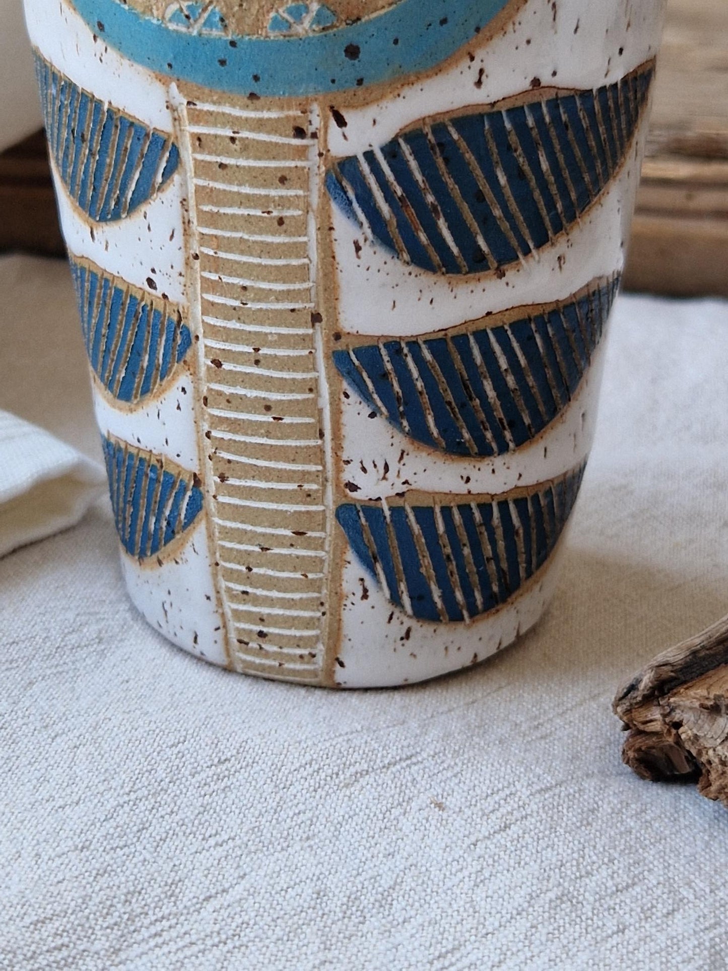 Slightly Flawed: Blue Tulip Vase