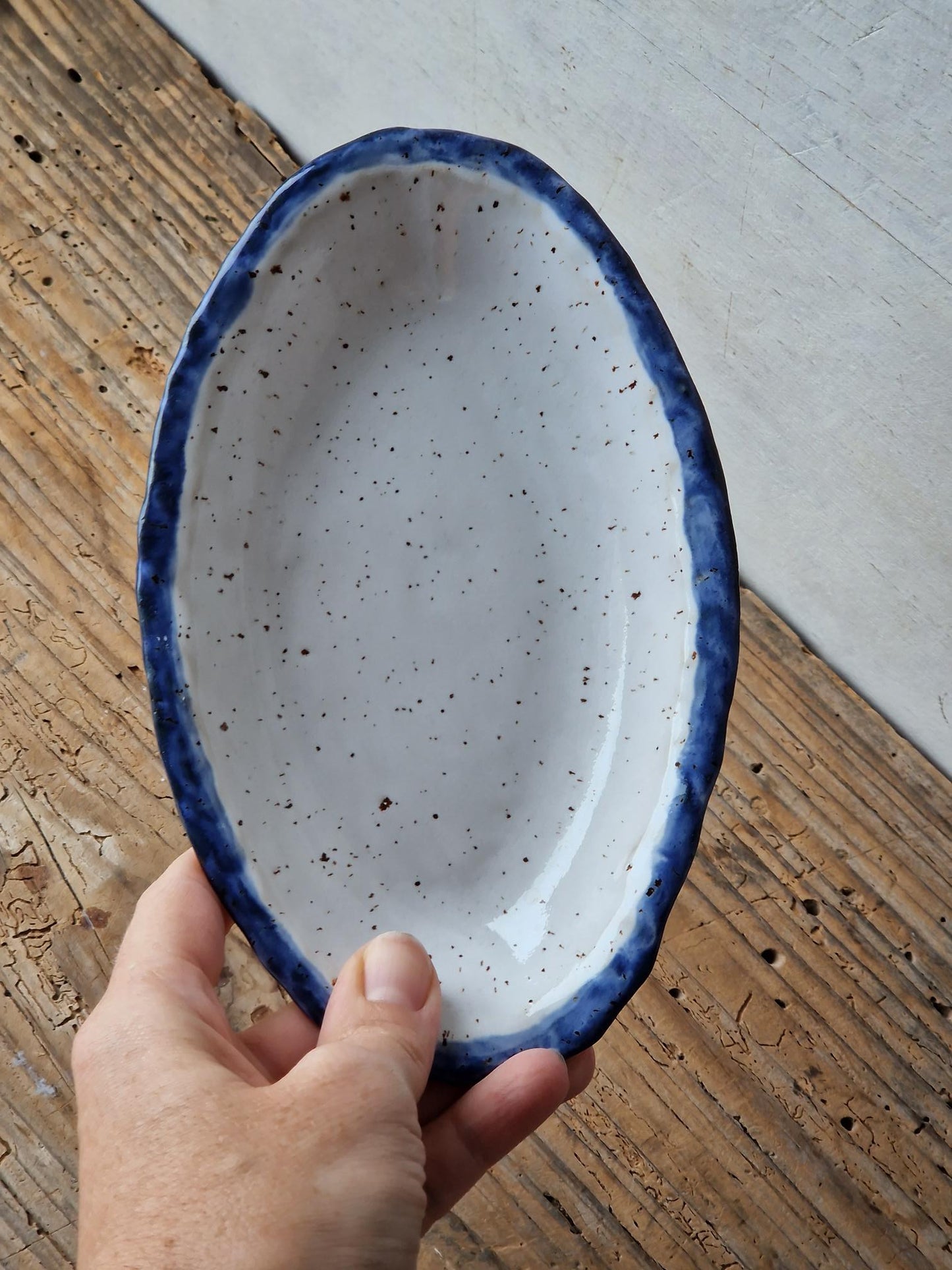 Slightly Flawed: Small Oval Dish