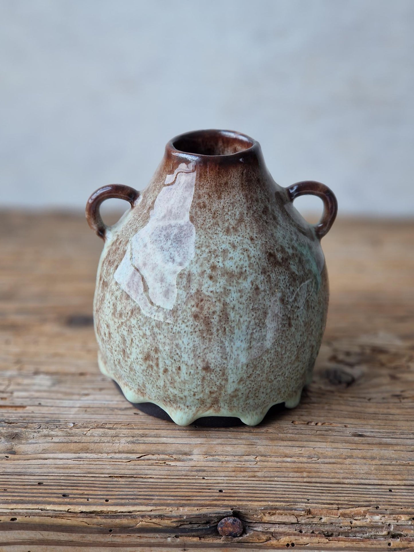 Slightly Flawed: Bud Vase with Handles