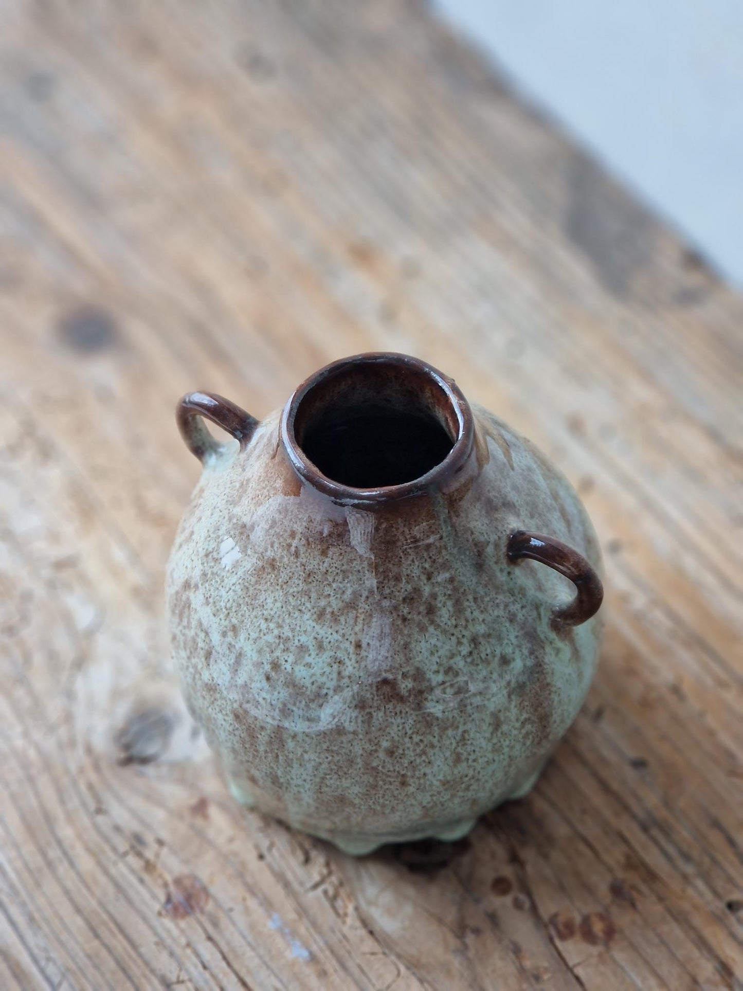 Slightly Flawed: Bud Vase with Handles