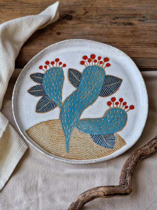 Slighty Warped: Cactus Plate