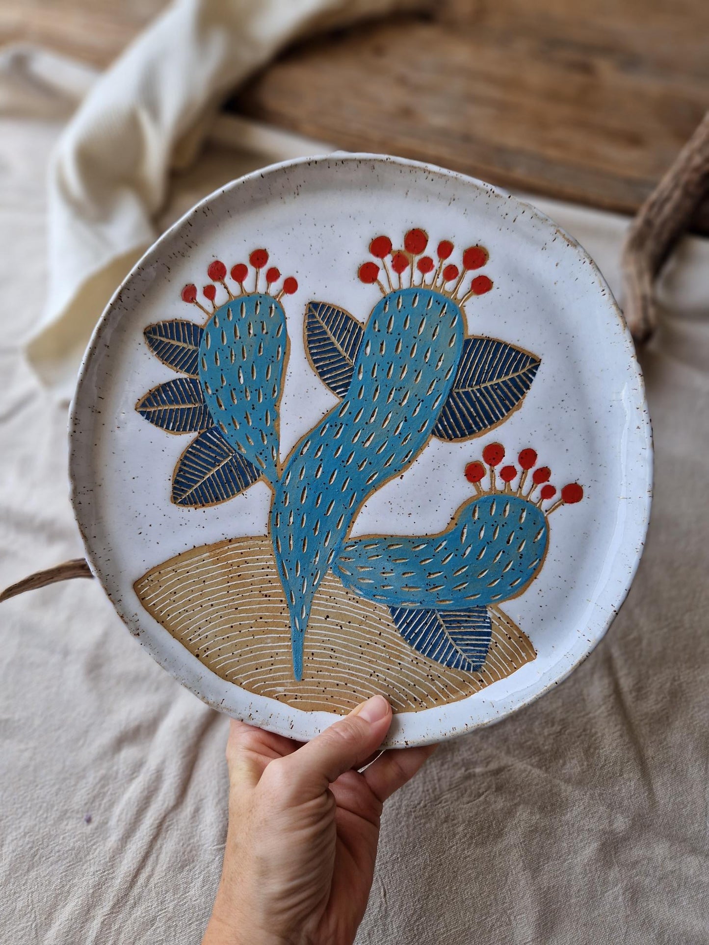 Slighty Warped: Cactus Plate