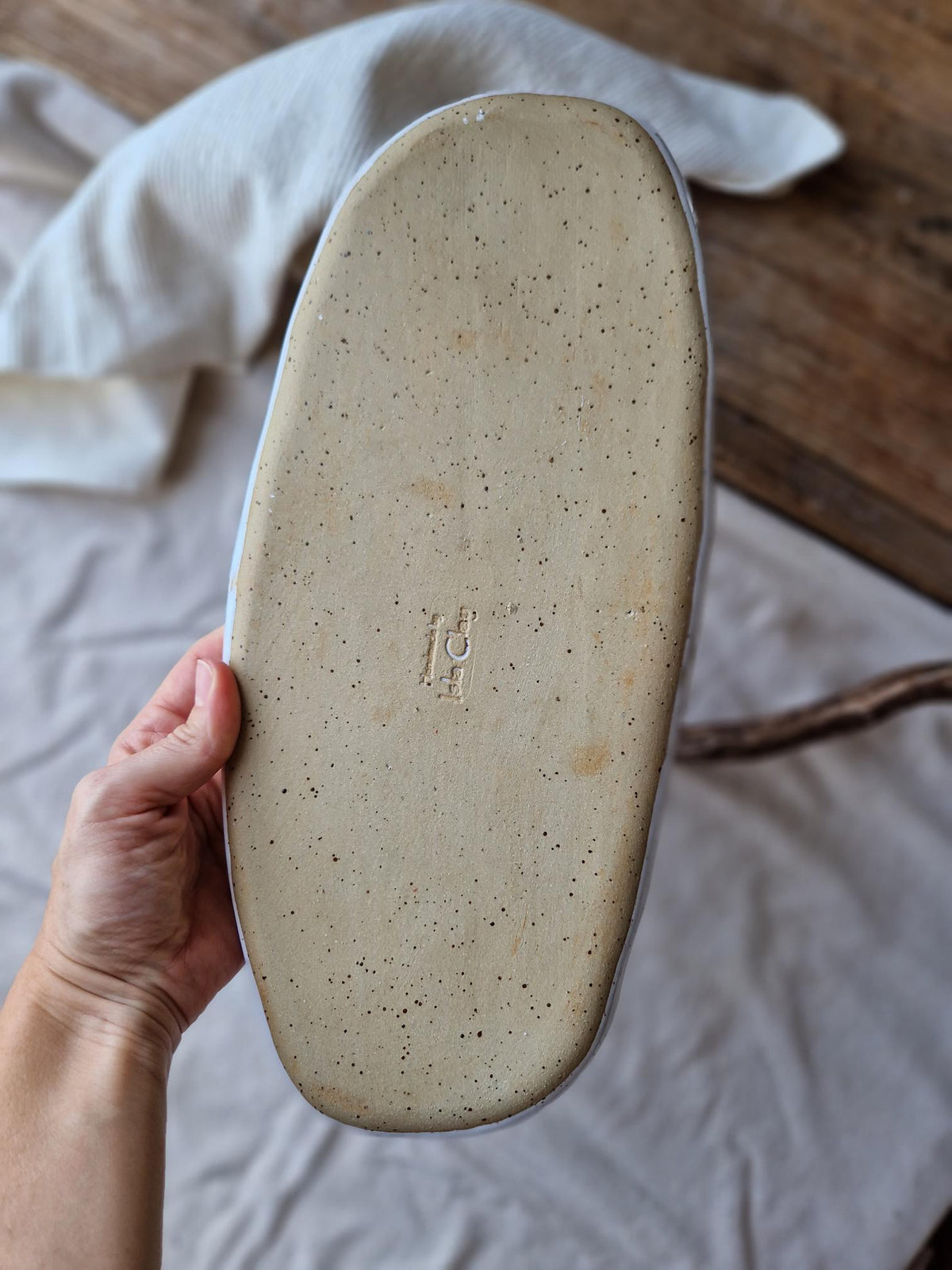 Oval Floral Platter