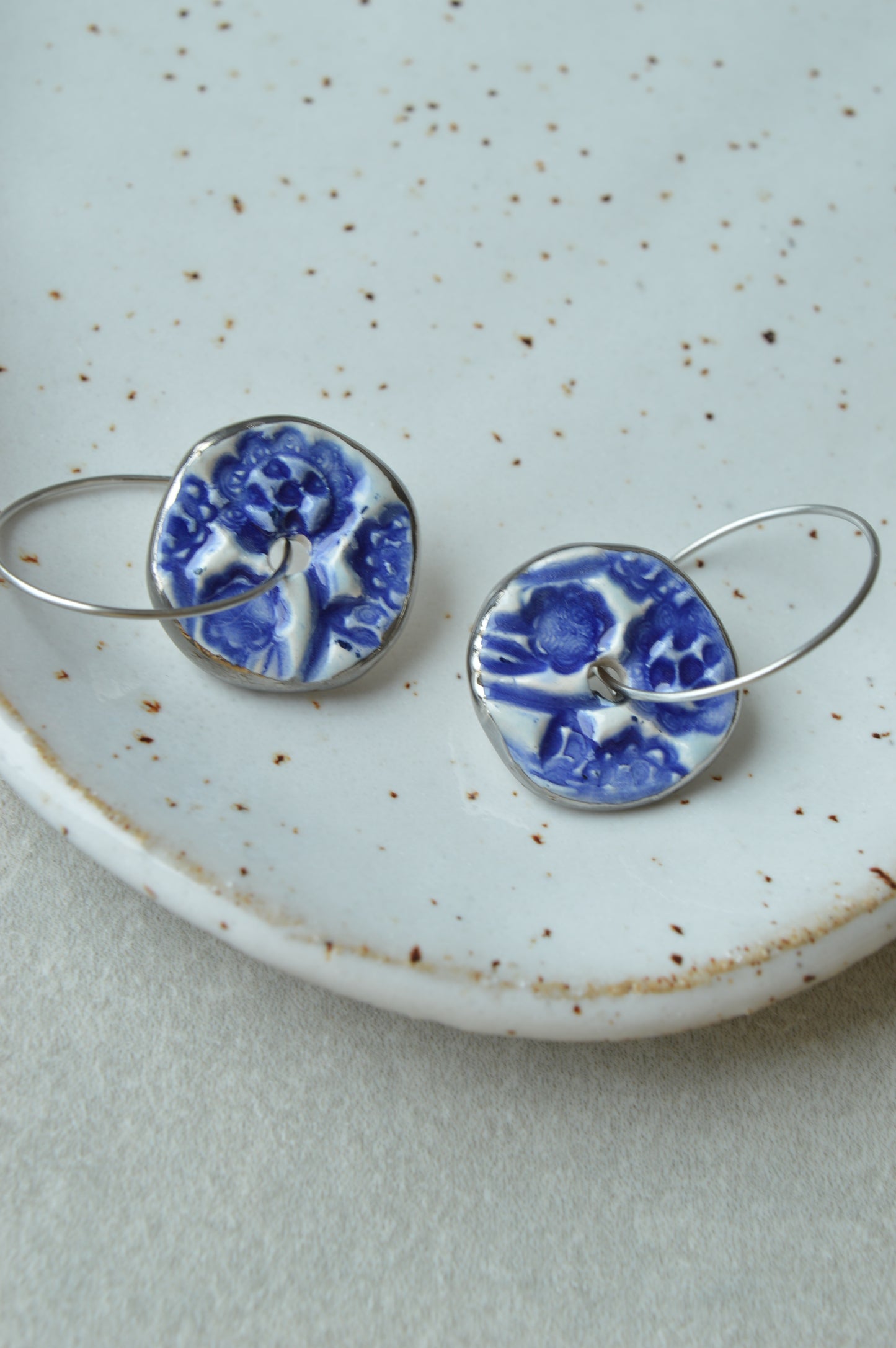 Ceramic Earrings No. 37