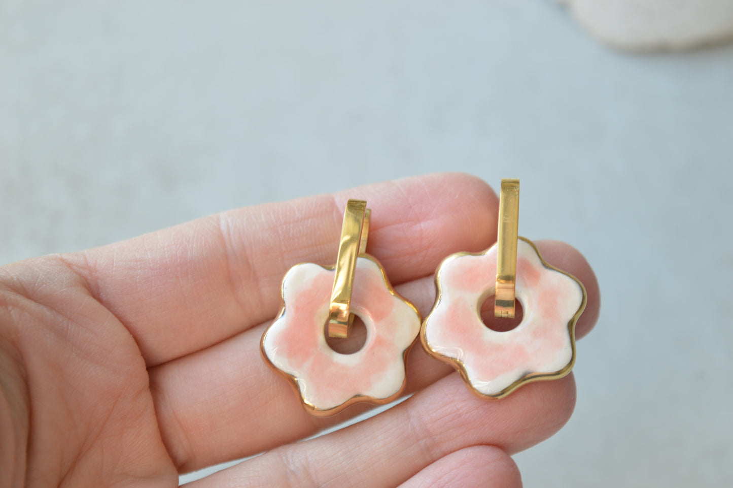Ceramic Earrings No. 90