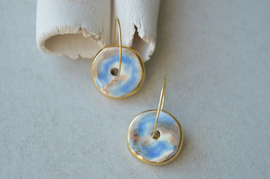 Ceramic earrings No. 85