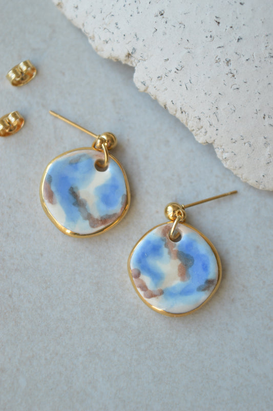 Ceramic Earrings No. 84