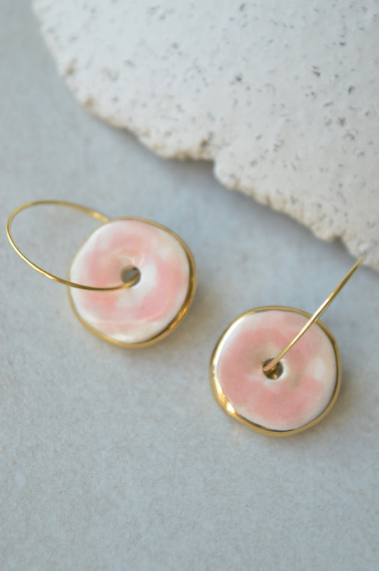 Ceramic earrings No. 88