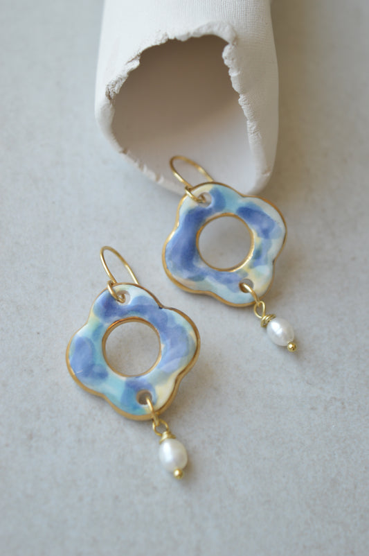 Ceramic Earrings No. 100