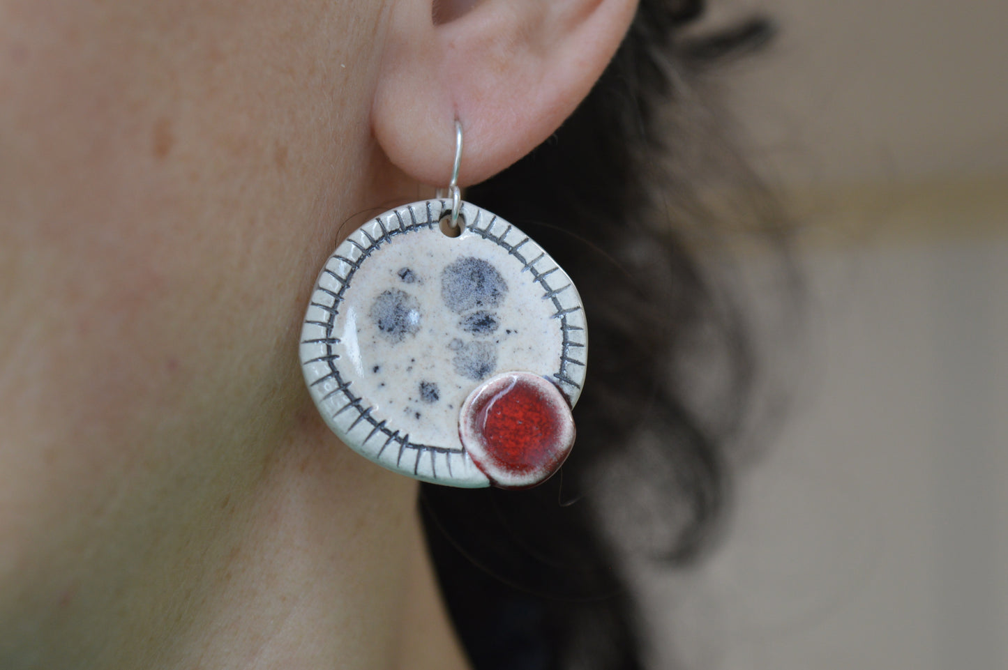 Geometric earrings No. 10