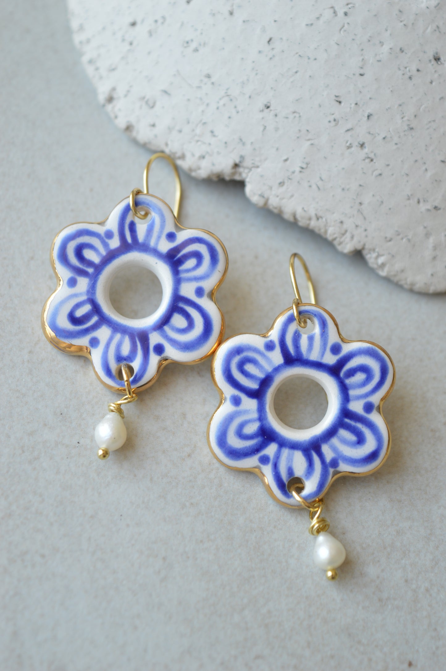 Ceramic Earrings No. 101