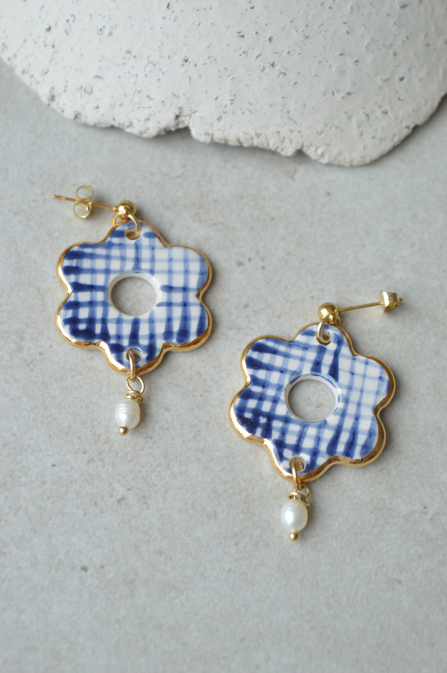 Ceramic Earrings No. 102