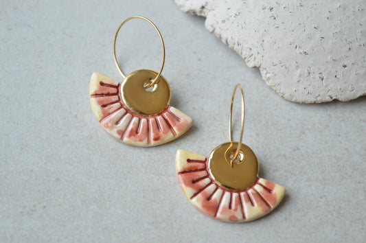 Ceramic earrings